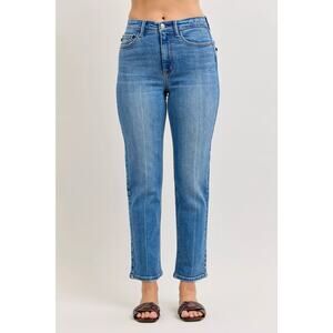 Judy Blue High-Waisted Straight-Leg  Jeans